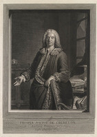 KG 13399
<br/>
Portret van Prosper Jolyot de Crebillon
<br/>
<em>Balechou, Jean Joseph (1719-1764)</em>